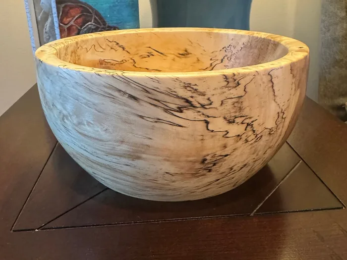 Available handcrafted wood bowls in the Turning Bytes shop