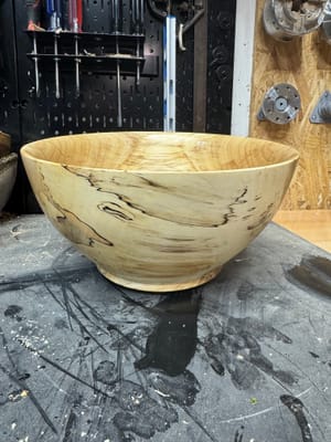 Spalted Maple Bowl